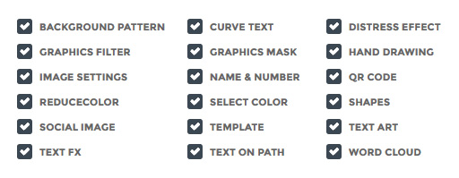 nable/Disable Features for Print Methods